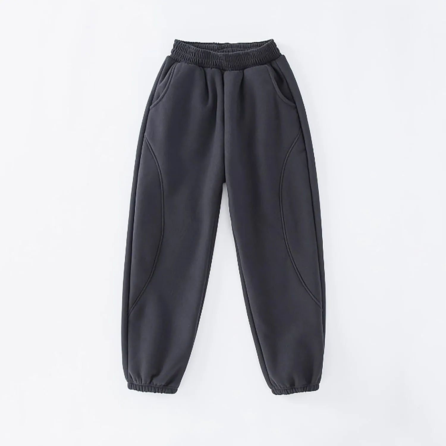 Boys Wide Leg Sweatpants Baggy Casual Loose Long Pants Elastic Waist Sports Running Joggers Trousers Pants Clothes