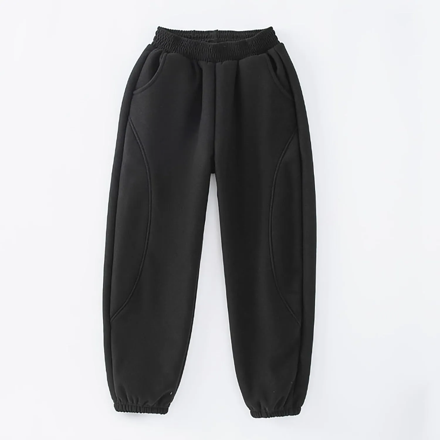 Boys Wide Leg Sweatpants Baggy Casual Loose Long Pants Elastic Waist Sports Running Joggers Trousers Pants Clothes