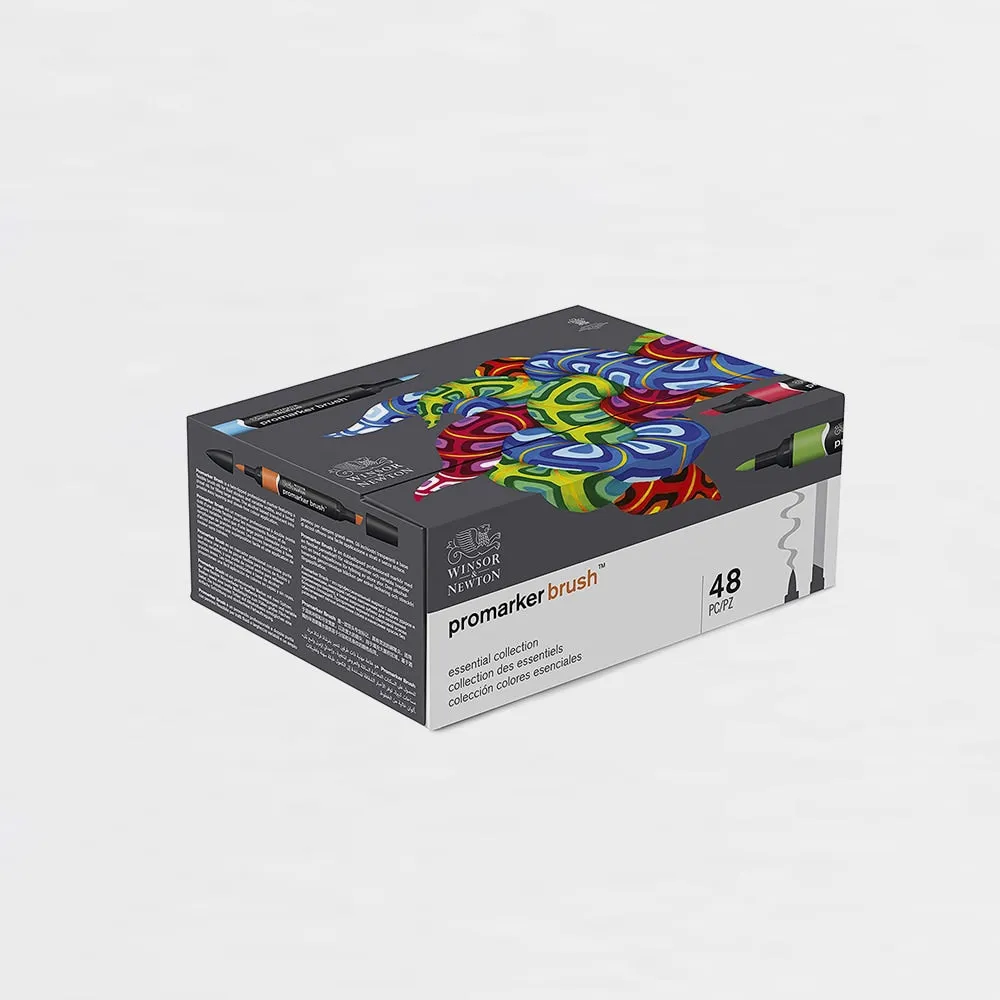 Estuche 48 Rotuladores Promarker Brush Esencial Winsor & Newton