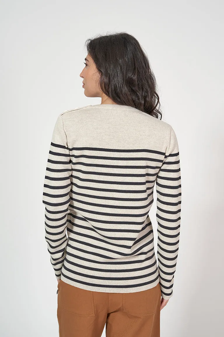 Jersey de lana cuello redondo - A3312