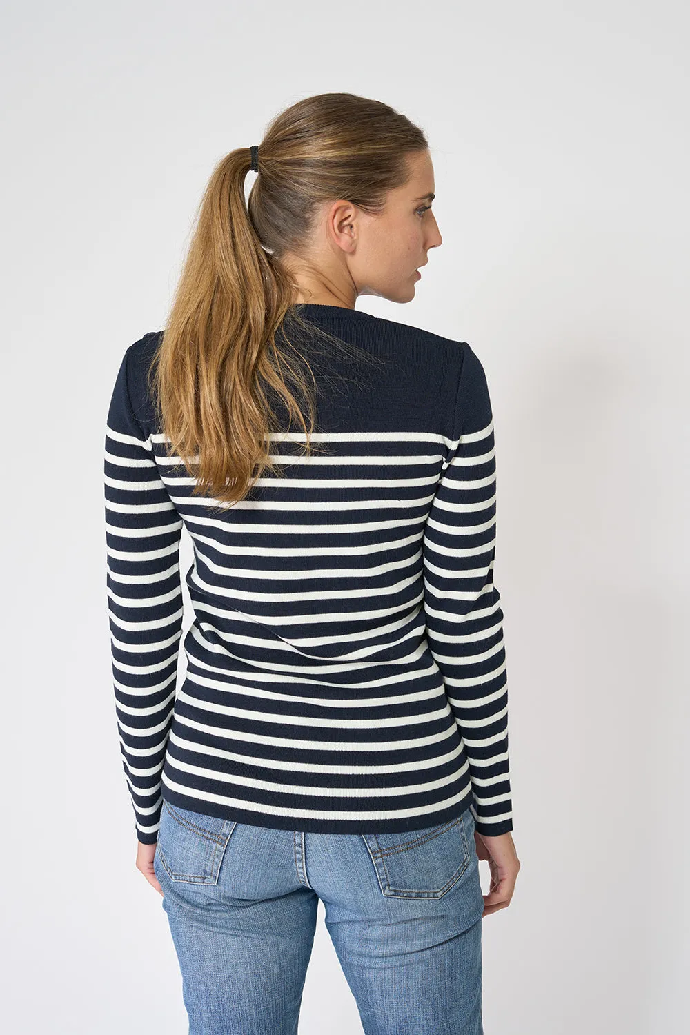 Jersey de lana cuello redondo - A3312