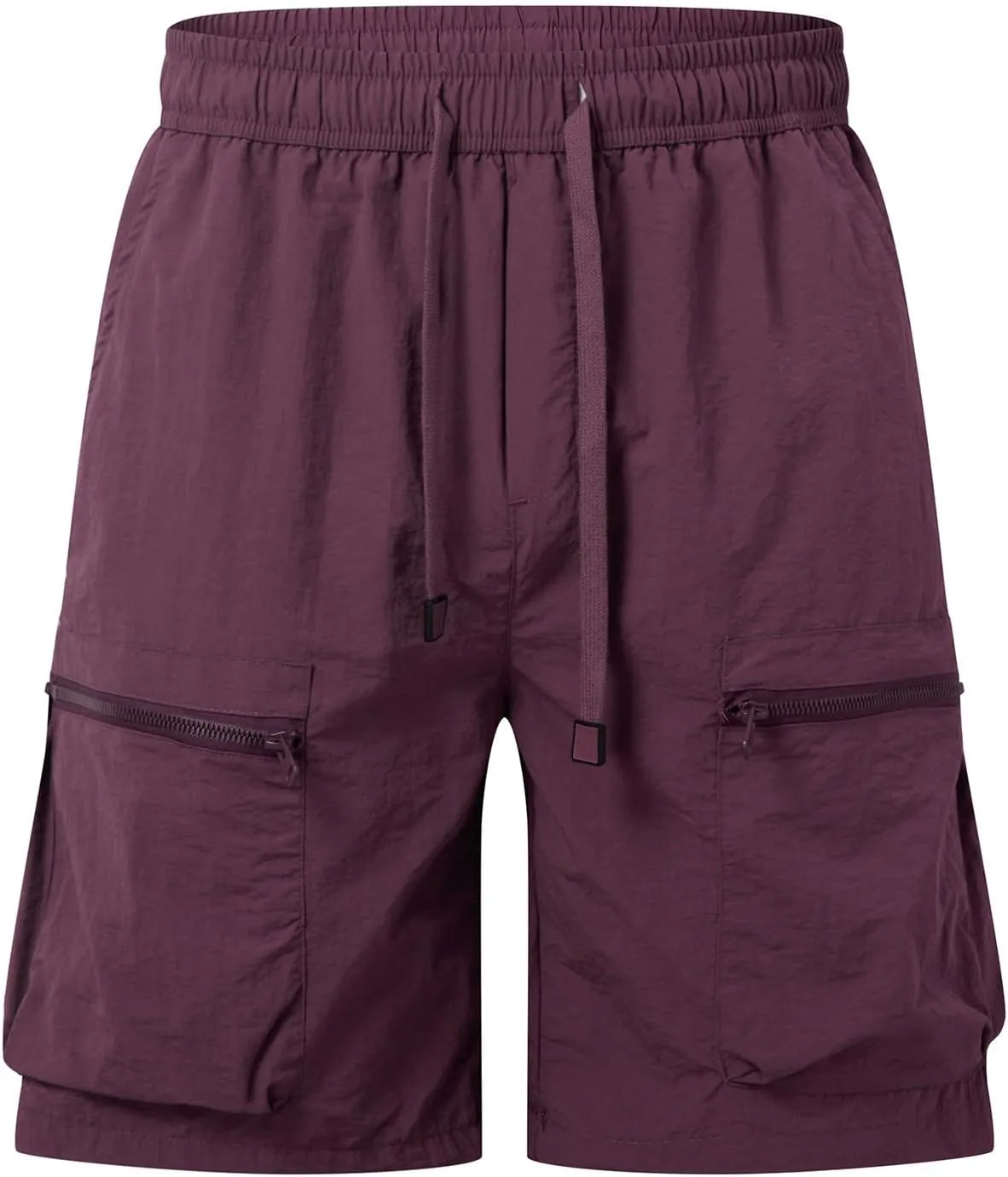 Men's Shorts Summer Minimalist Loose Cargo Casual Sports Pants Asymmetric Active Bermuda Shorts String Drop Crotch