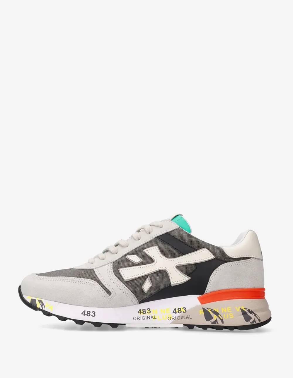 Premiata Mick 6166 Grises Hombre