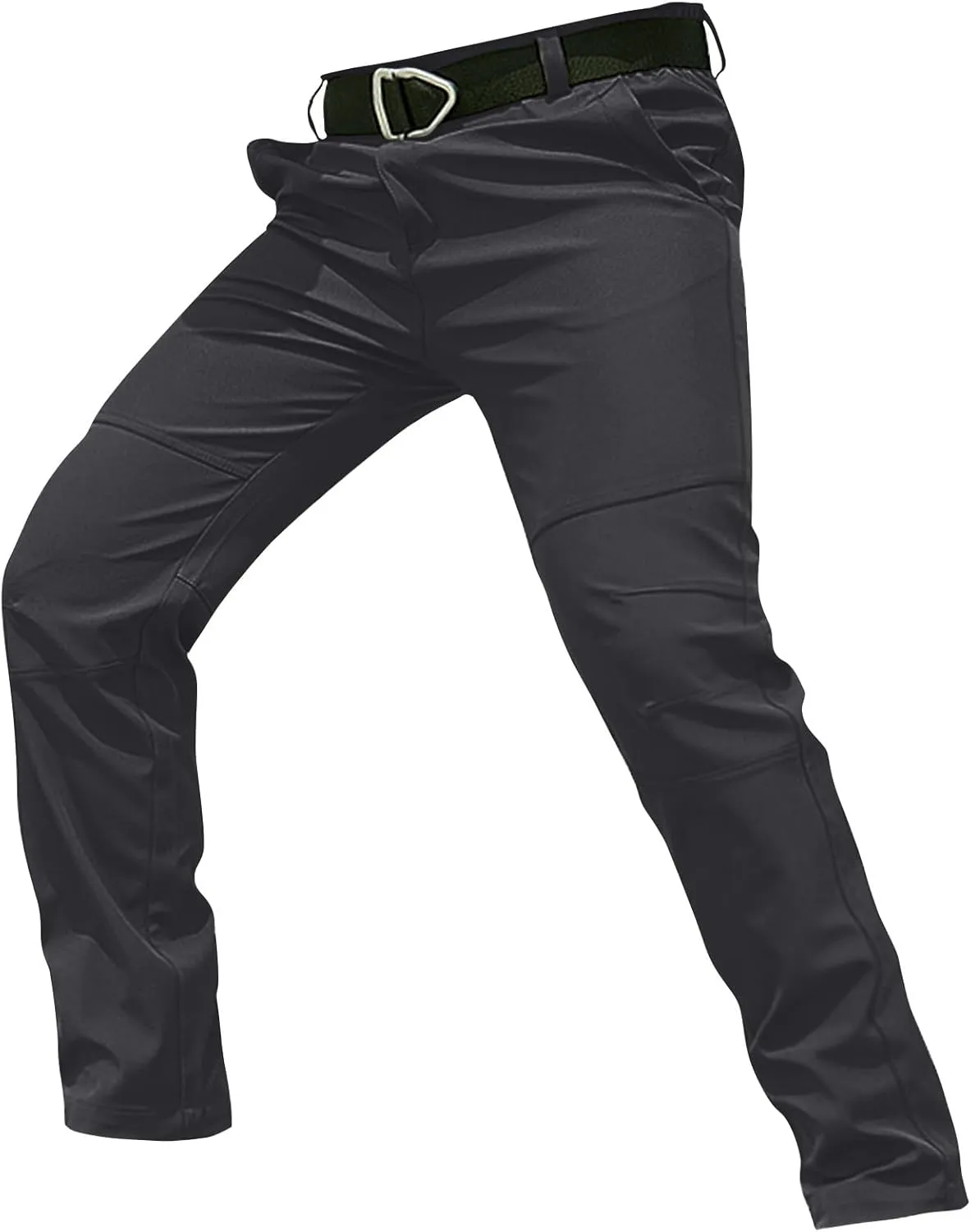 Tactical Hiking Cargo Pants for Men Ripstop Waterproof Stretch Pants Elastic Waist Relaxed Fit Utility Outdoor Apparel