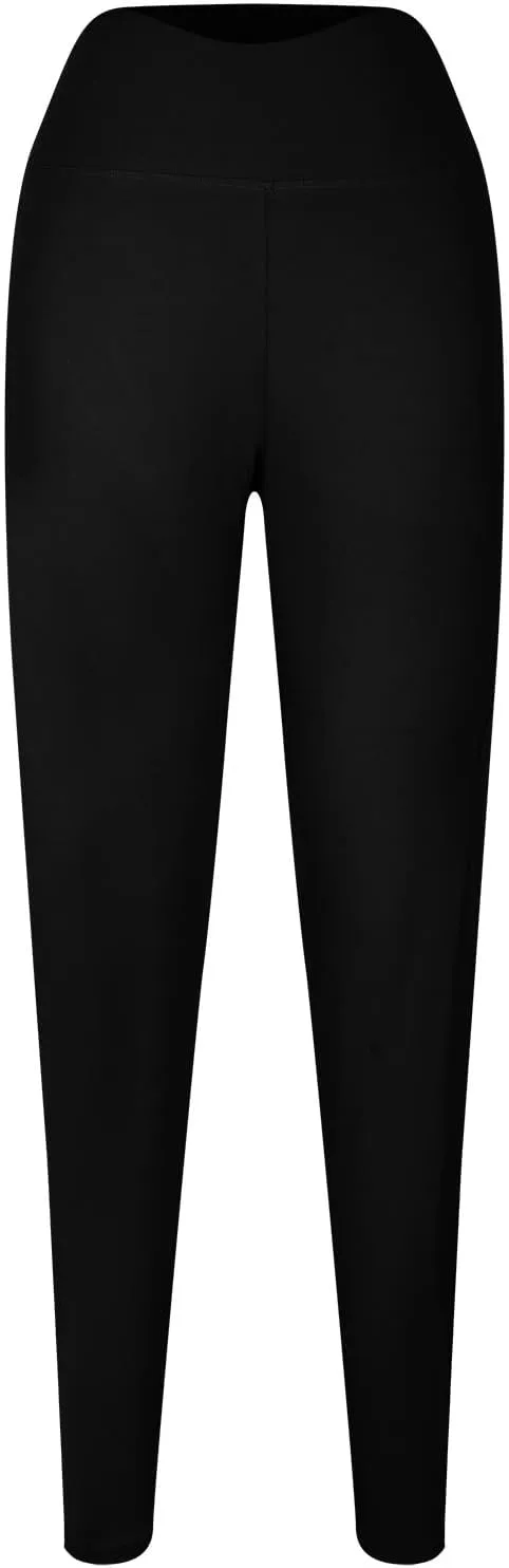 Women's Leggings Plus Size Workout Leggings Tummy Control Leggings with Pockets Stretch Yoga Leggings Athletic Pants