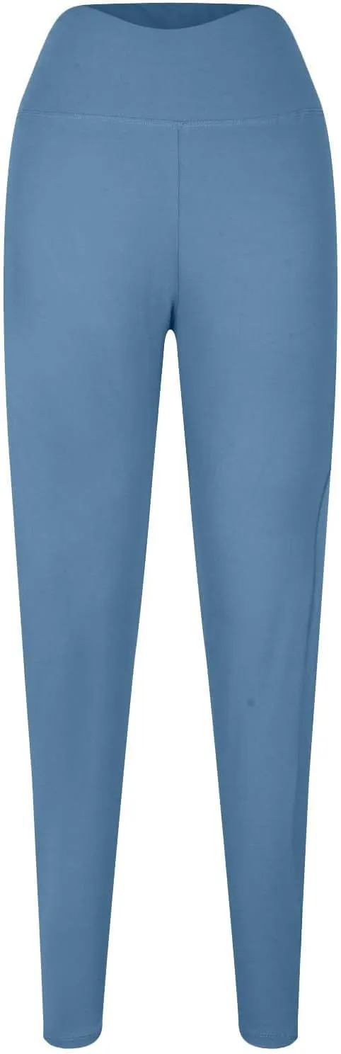 Women's Leggings Plus Size Workout Leggings Tummy Control Leggings with Pockets Stretch Yoga Leggings Athletic Pants