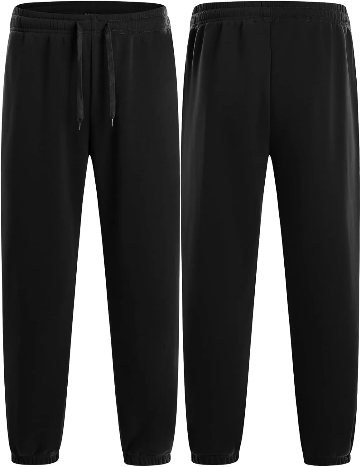 Yasumond Mens Fleece Sweatpants Active Athletic Track Pants for Gym Workout Bodybuilding Running Jogging